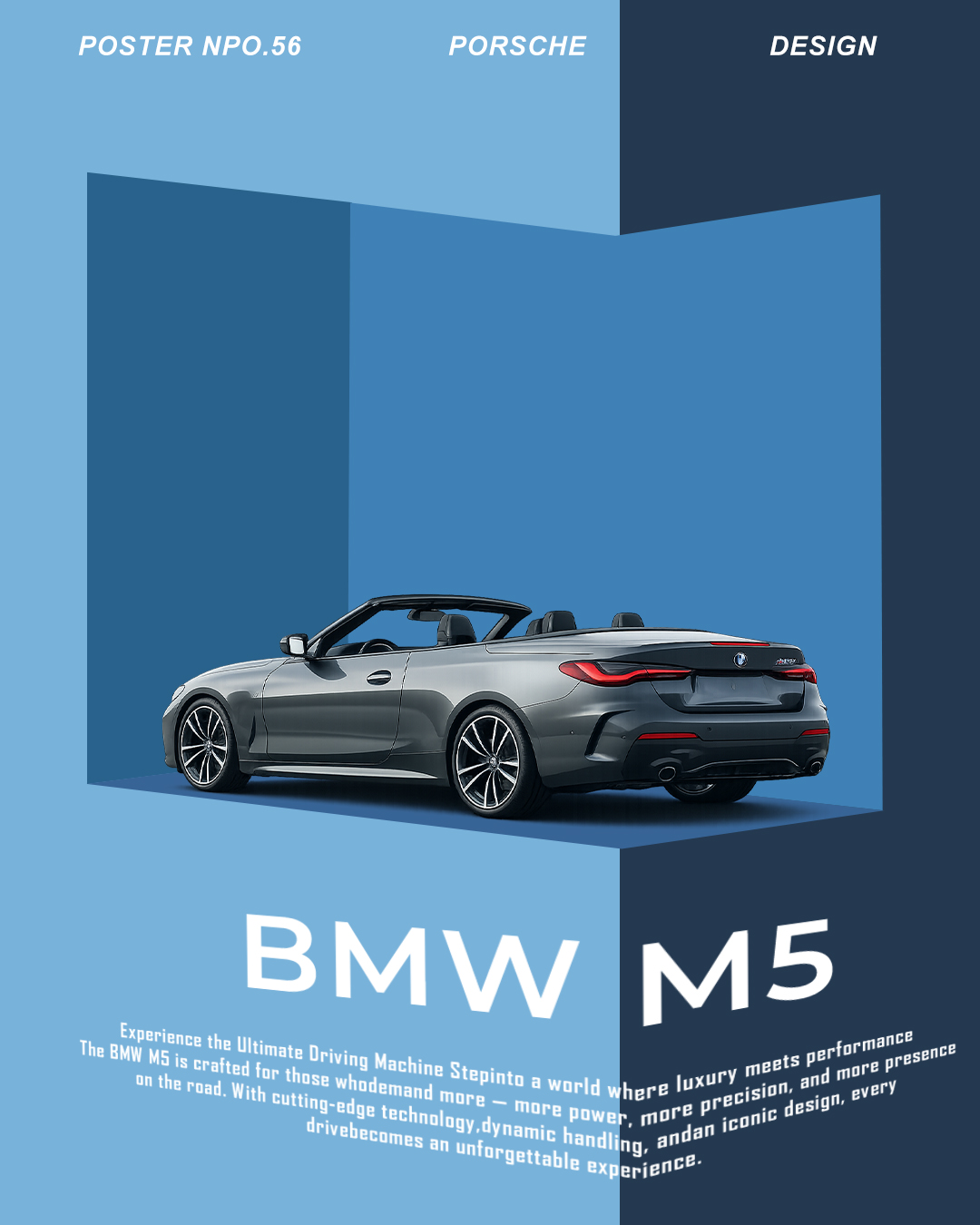 BMW M5 Poster